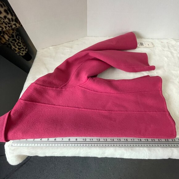 Pendleton Womens Merino Wool Jacket Medium Raspberry Button-Up With Pockets NWT - Picture 13 of 14